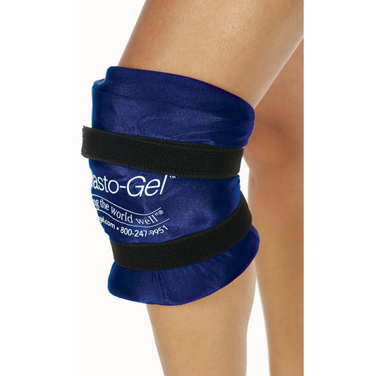 ELASTO GEL HOT/COLD KNEE WRAP FLEXIBLE MICROWAVEABLE 15-20" KNEE CIRCUMFERENCE