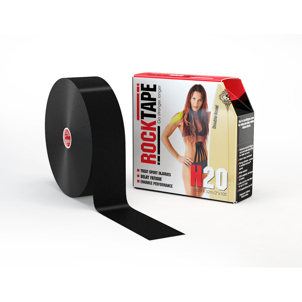 ROCKTAPE 2" X 105' ROLL BLACK H2O