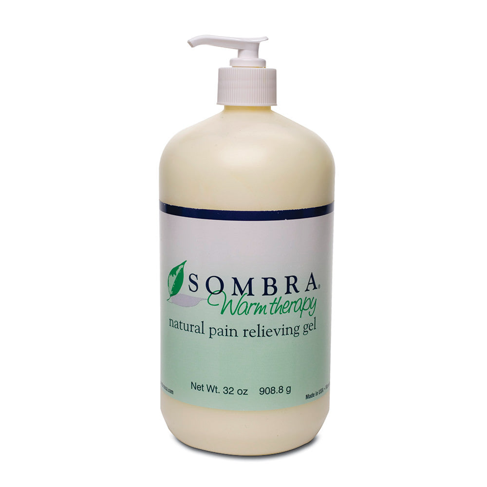 SOMBRA ORIGINAL WARM THERAPY NATURAL PAIN RELIEVING GEL 32 OZ PUMP BOTTLE CITRUS SCENT