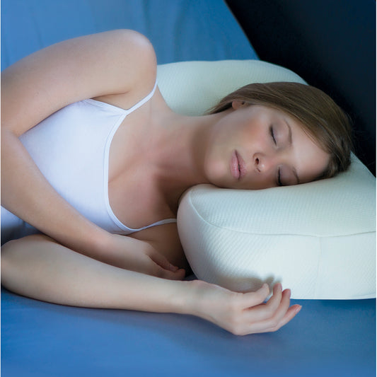 SLEEPRIGHT MEDIUM SIDE SLEEPING PILLOW 24"X12"X4" MEMORY FOAM