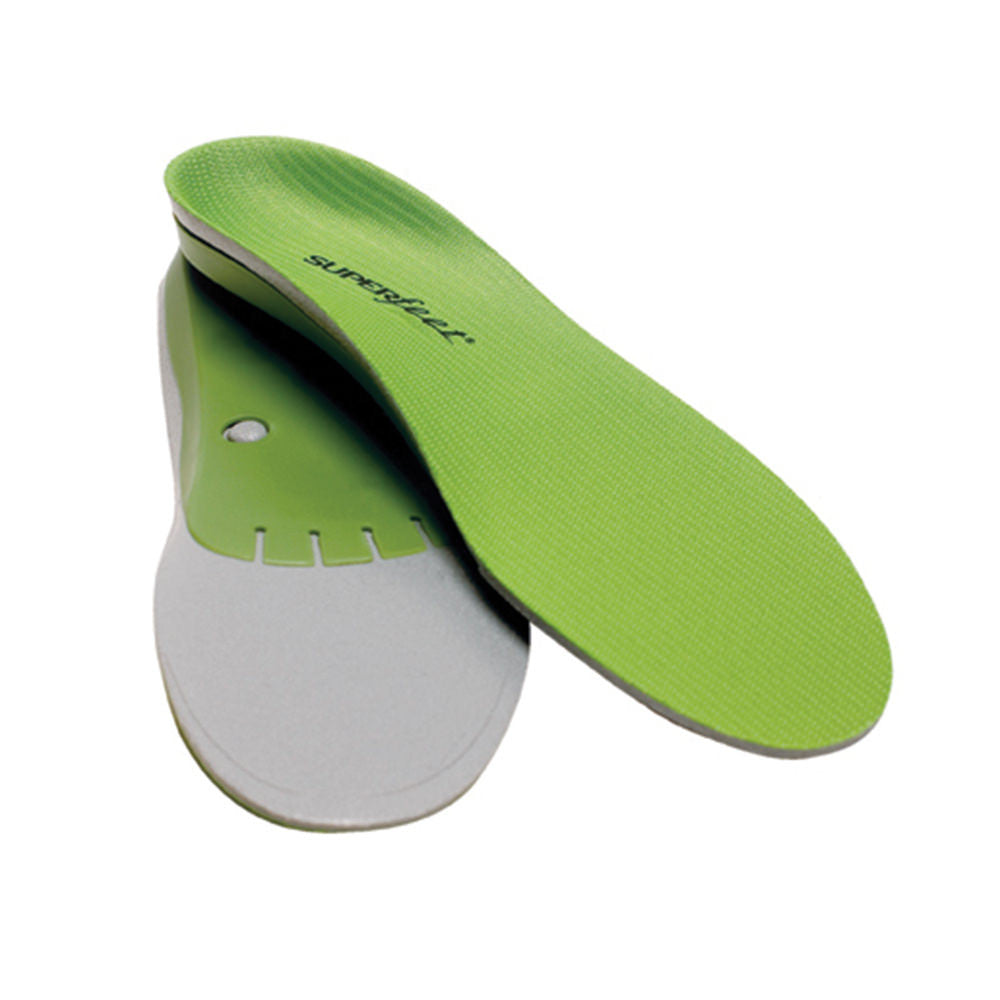 SUPERFEET GREEN PREMIUM INSOLES-D  MEN'S 7.5-9 / WOMEN'S 8.5-10